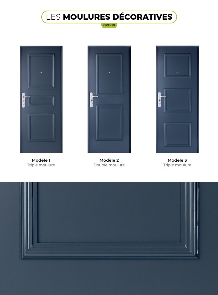 Les moulures Foxeo + XP