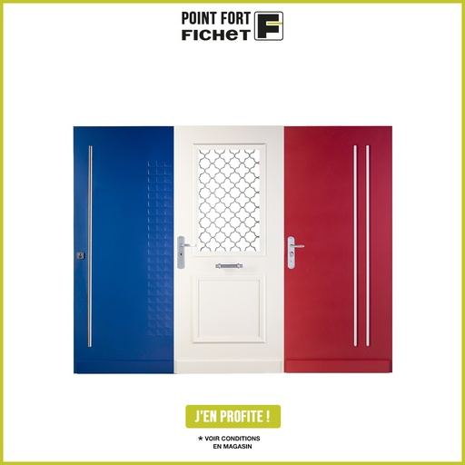 Porte blindée d'appartement FICHET modèle à définir 